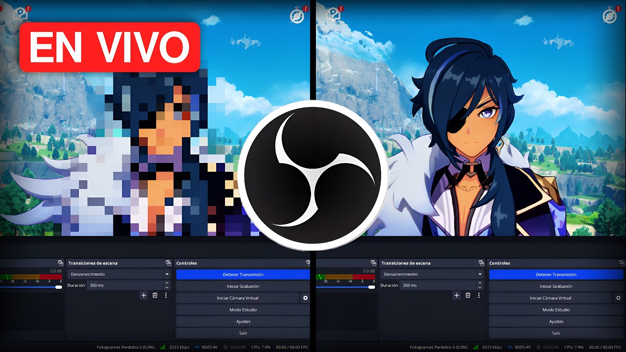 Cómo Configurar OBS para STREAM | Calidad & Pixelado