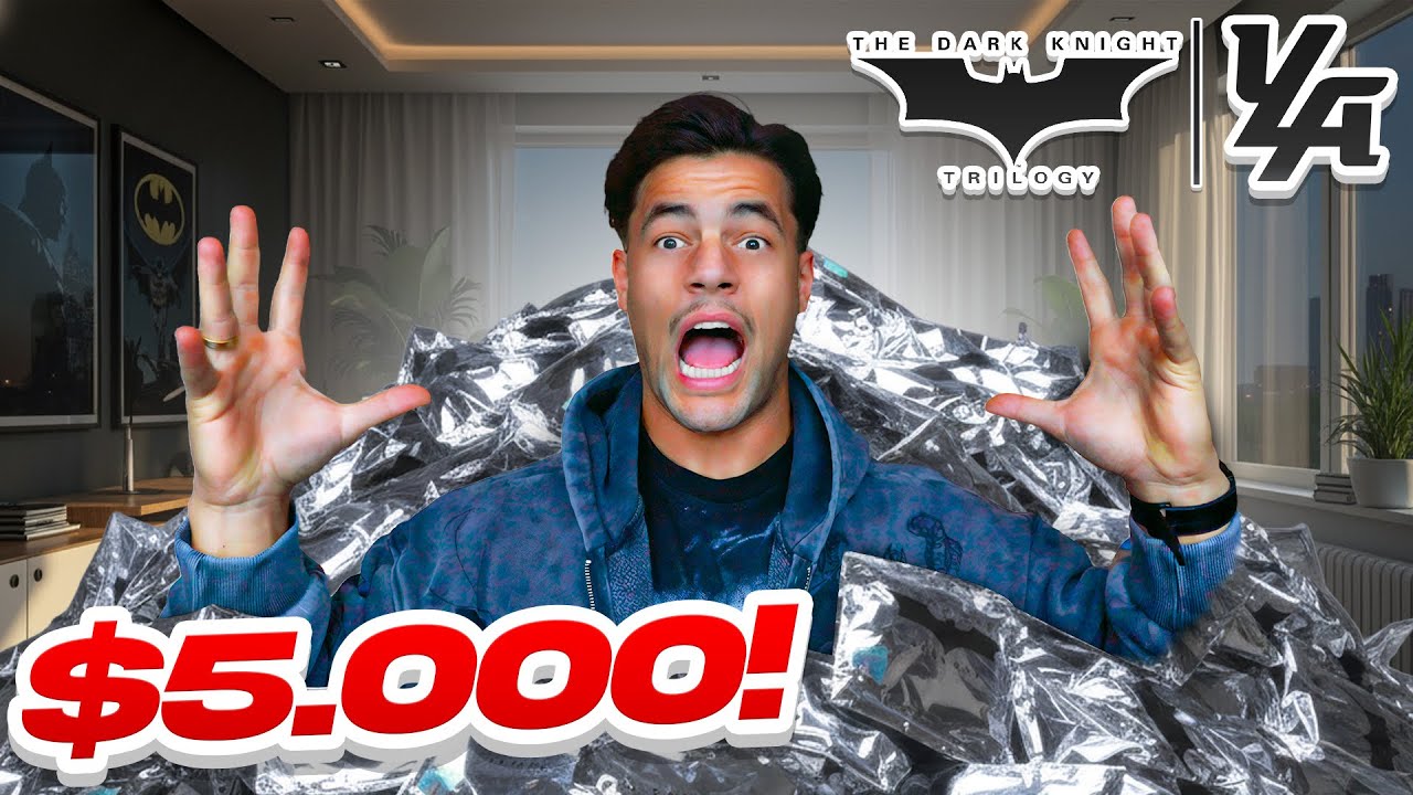 €5.000,- YOUNGLA X BATMAN SHOPPING HAUL (€2.000,- GIVEAWAY!!!)