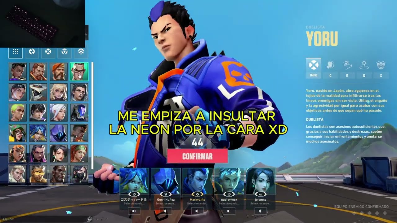 Me toxiquea NEON y queda ÚLTIMO 😂
