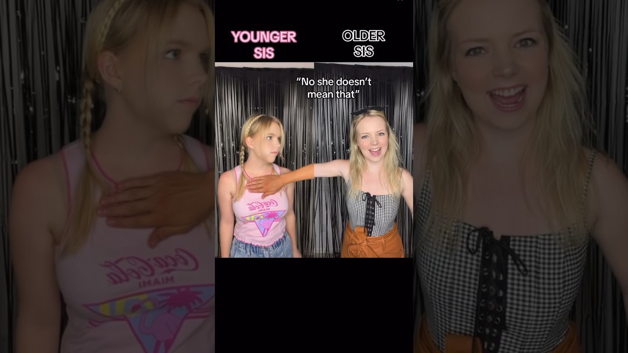 What it&rsquo;s really like having a little sister&hellip; #siblings #family