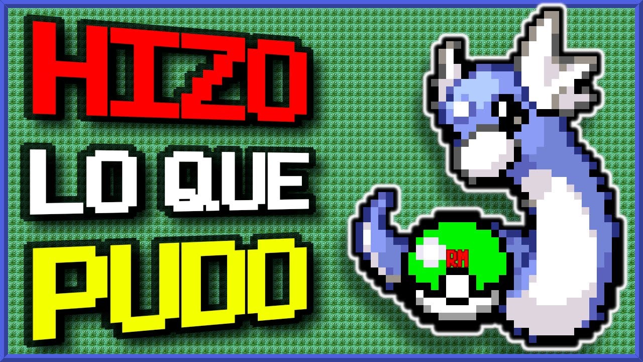 &iquest;Puede DRATINI terminar Pok&eacute;mon Rojo Fuego SOLO?