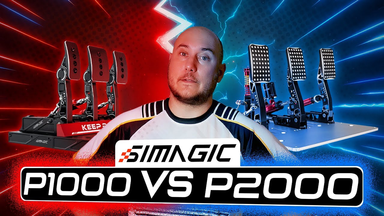 Simagic P1000 vs P2000 : l'hydraulique si valable que ça ? 😬😬