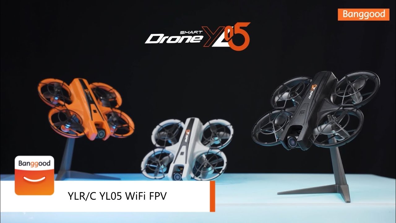 YLR/C YL05 WiFi FPV z kontrolerem ekranu LCD 4,9 cala i podw&oacute;jną kamerą HD &ndash; Kup na Banggood