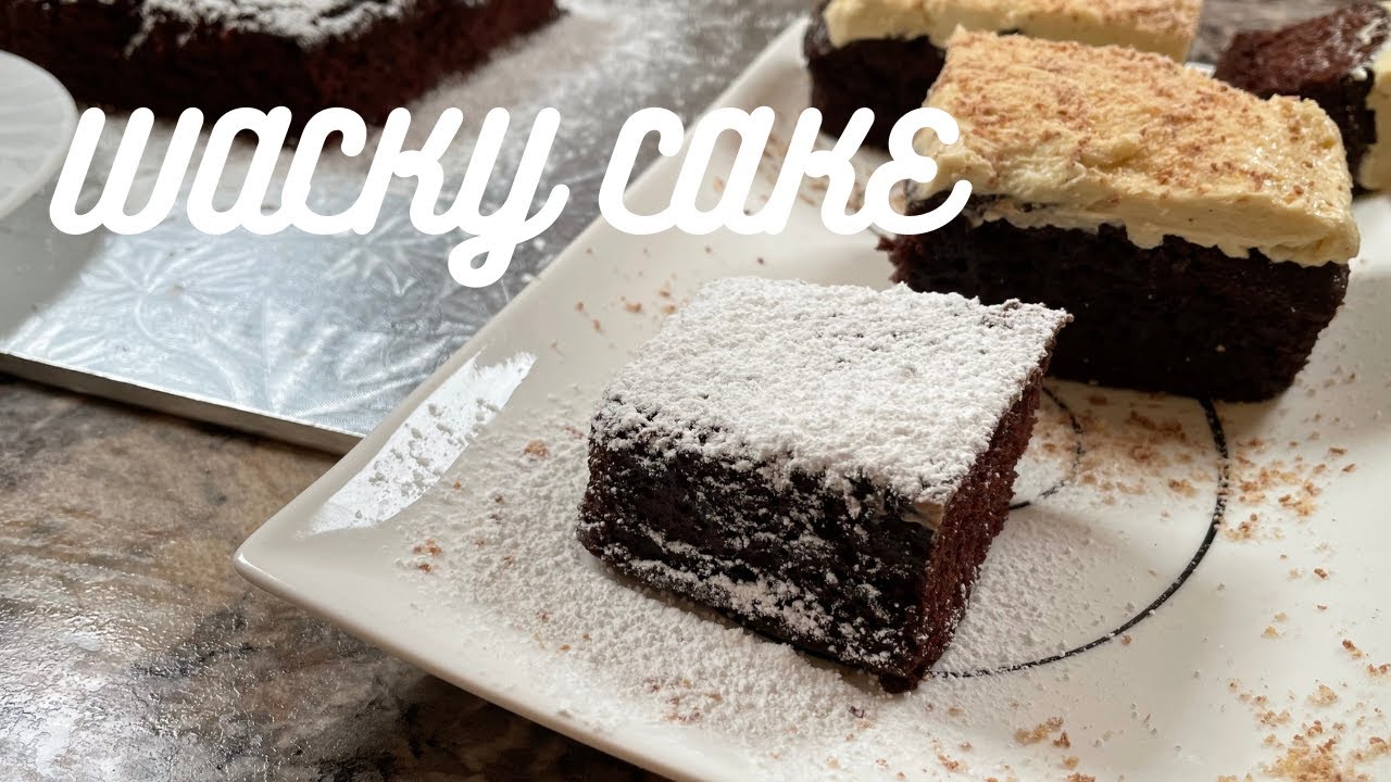 WACKY CHOCOLATE DEPRESSION CAKE