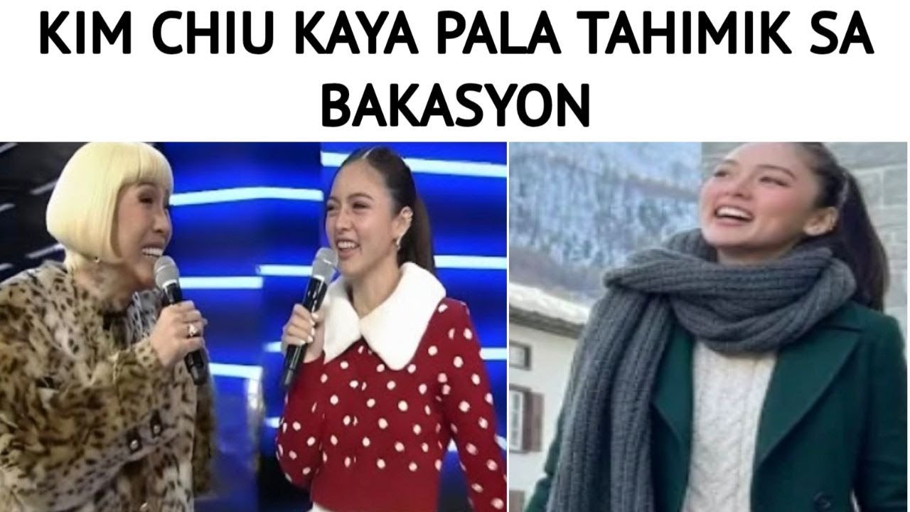 KIM CHIU KAYA PALA TAHIMIK SA BAKASYON