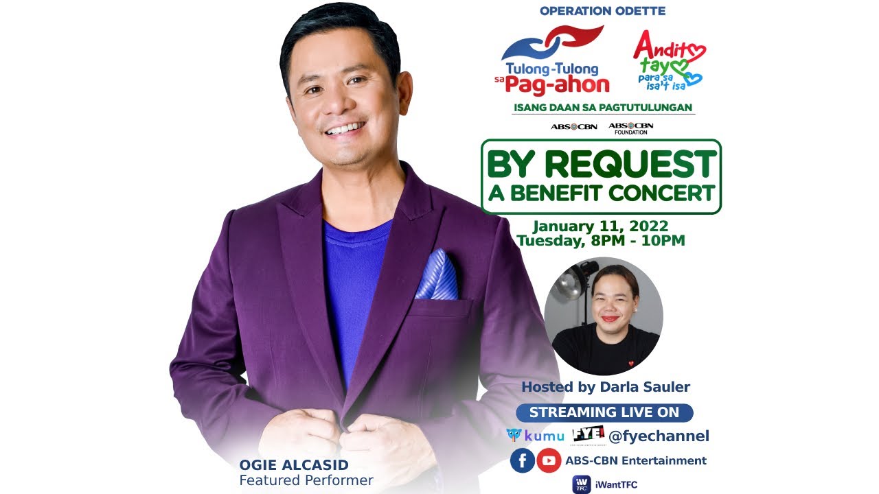 By Request Benefit Concert w/ Ogie Alcasid | TULONG-TULONG SA PAG-AHON: Isang Daan Sa Pagtutulungan