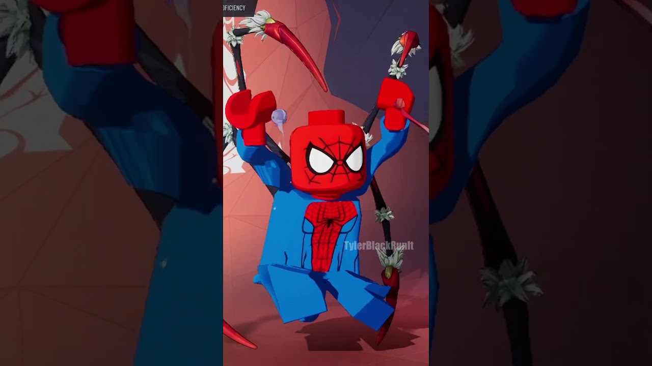 What If Marvel Rivals Had Lego Spider-Man Mods Emotes 