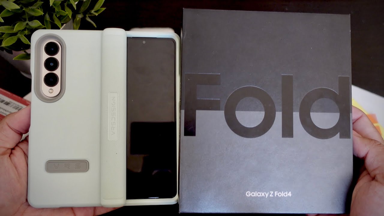 VRS Design Galaxy Z Fold 4 Terra Guard Modern Case Unboxing! Strong Case Without The Stickers
