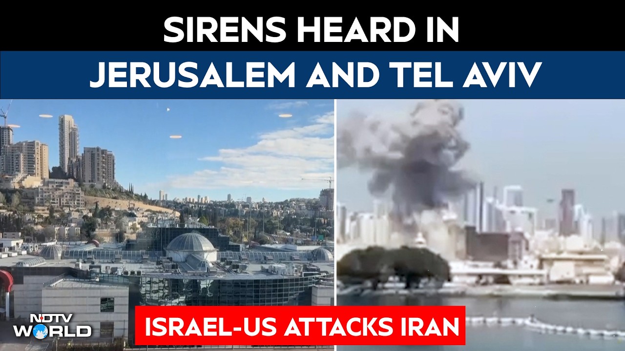 Israel-Iran War | Israel Launches Preventive Strike On Iran; Sirens Sound In Jerusalem, Tel Aviv