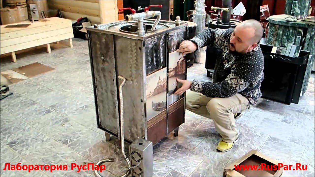 Обзор печи для бани Керамы от Лаборатории РусПар.