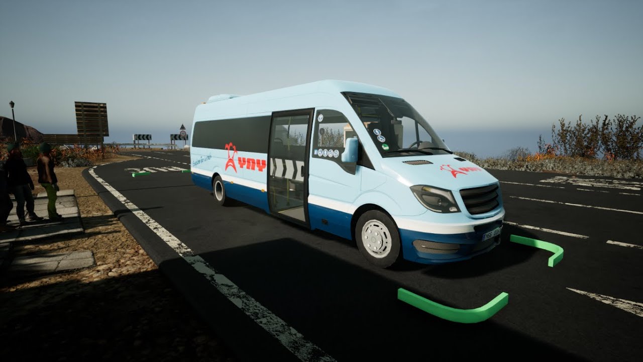 Tourist Bus Simulator | Mercedes-Benz Sprinter | 4K Ultra HD | Gameplay