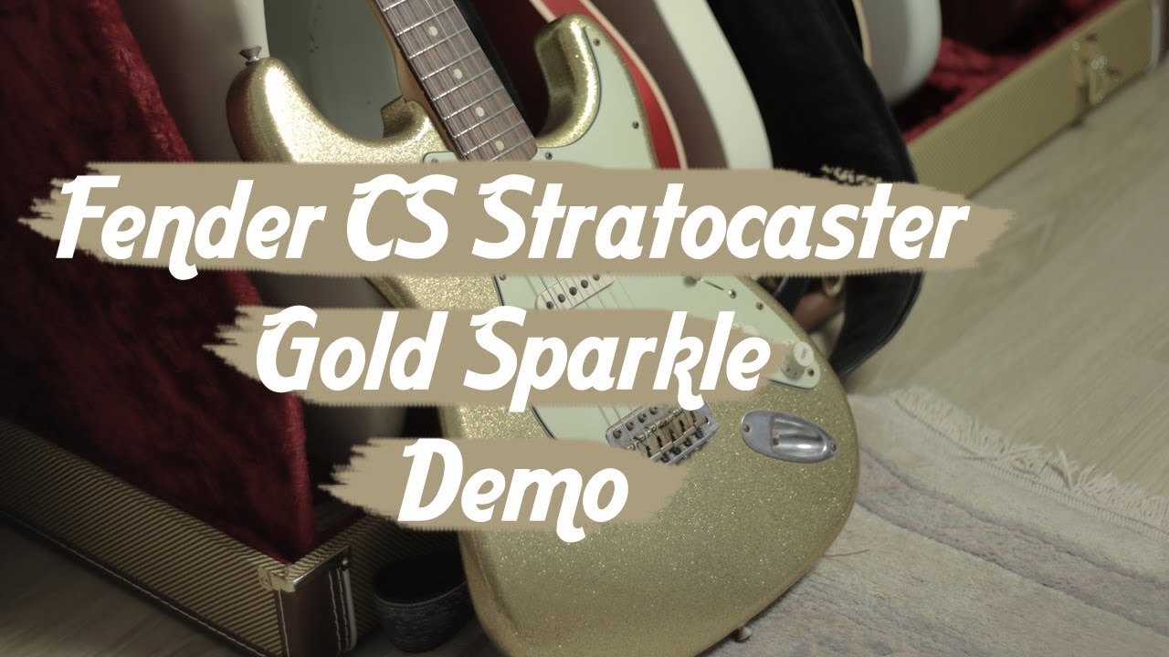 Fender Custom Shop 1960s Relic Stratocaster Gold Sparkle