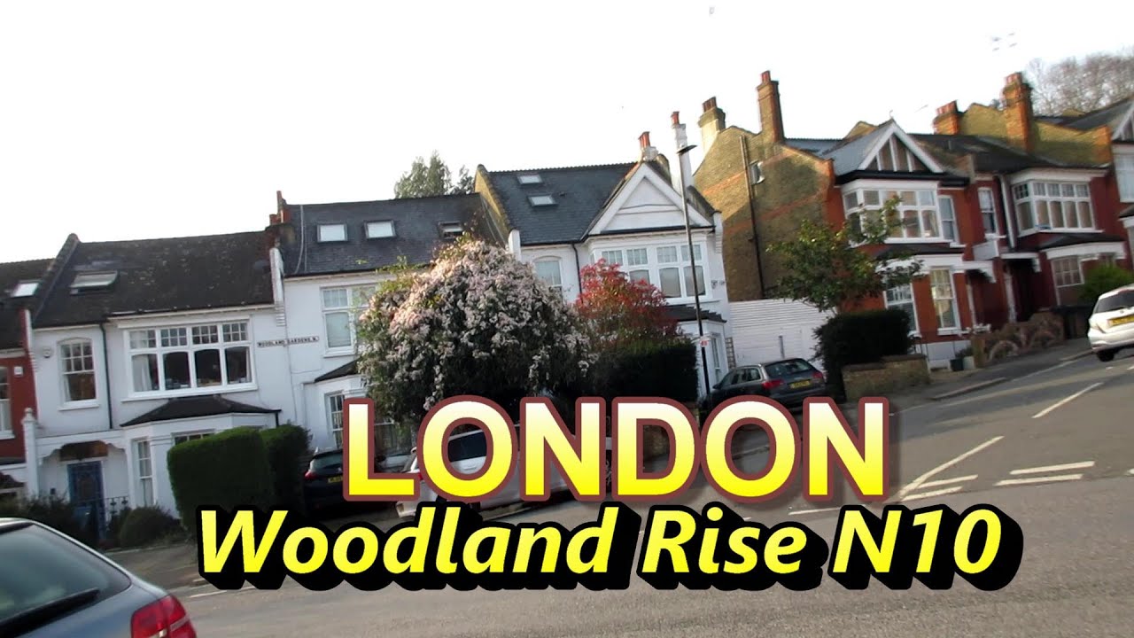 London Walk Tour 2022 | North London hidden street tour | Woodland Rise London N10