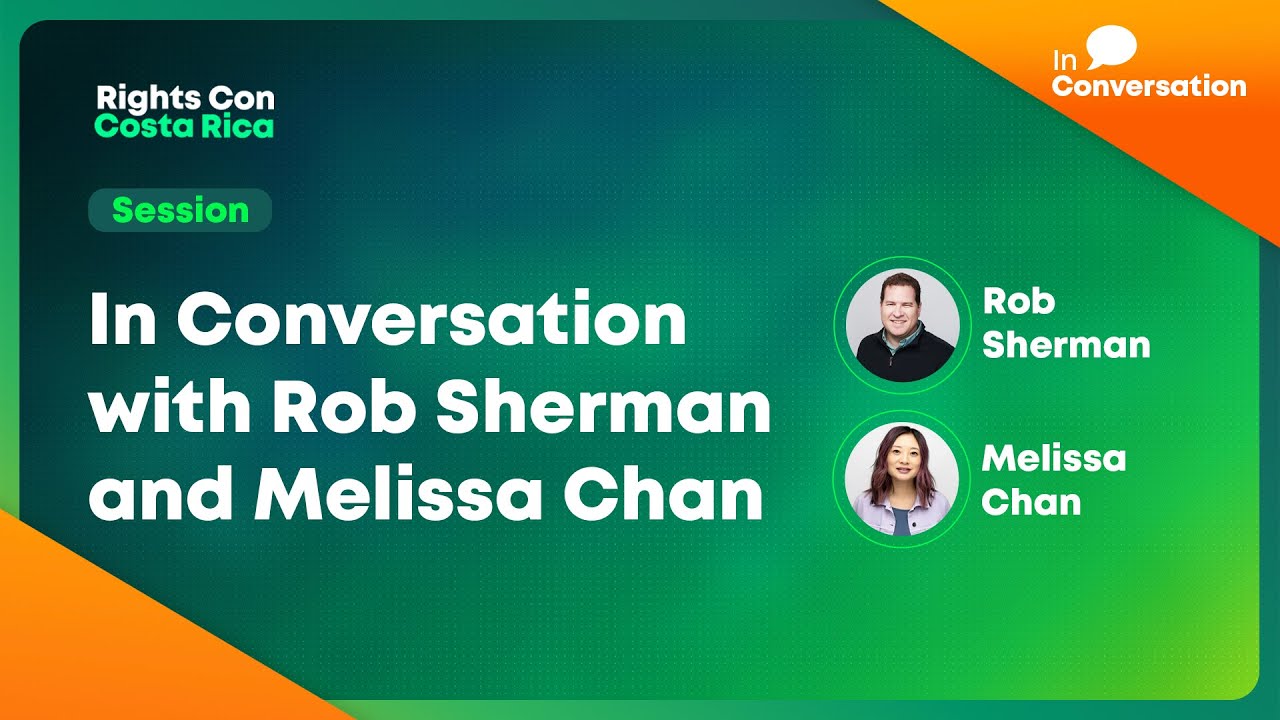 In Conversation with Rob Sherman and Melissa Chan