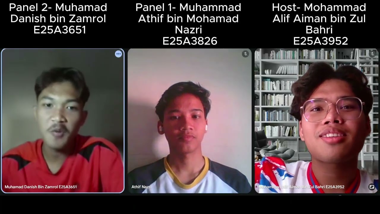 Speaking task 1 | Group 5 UBI2012 FSB8