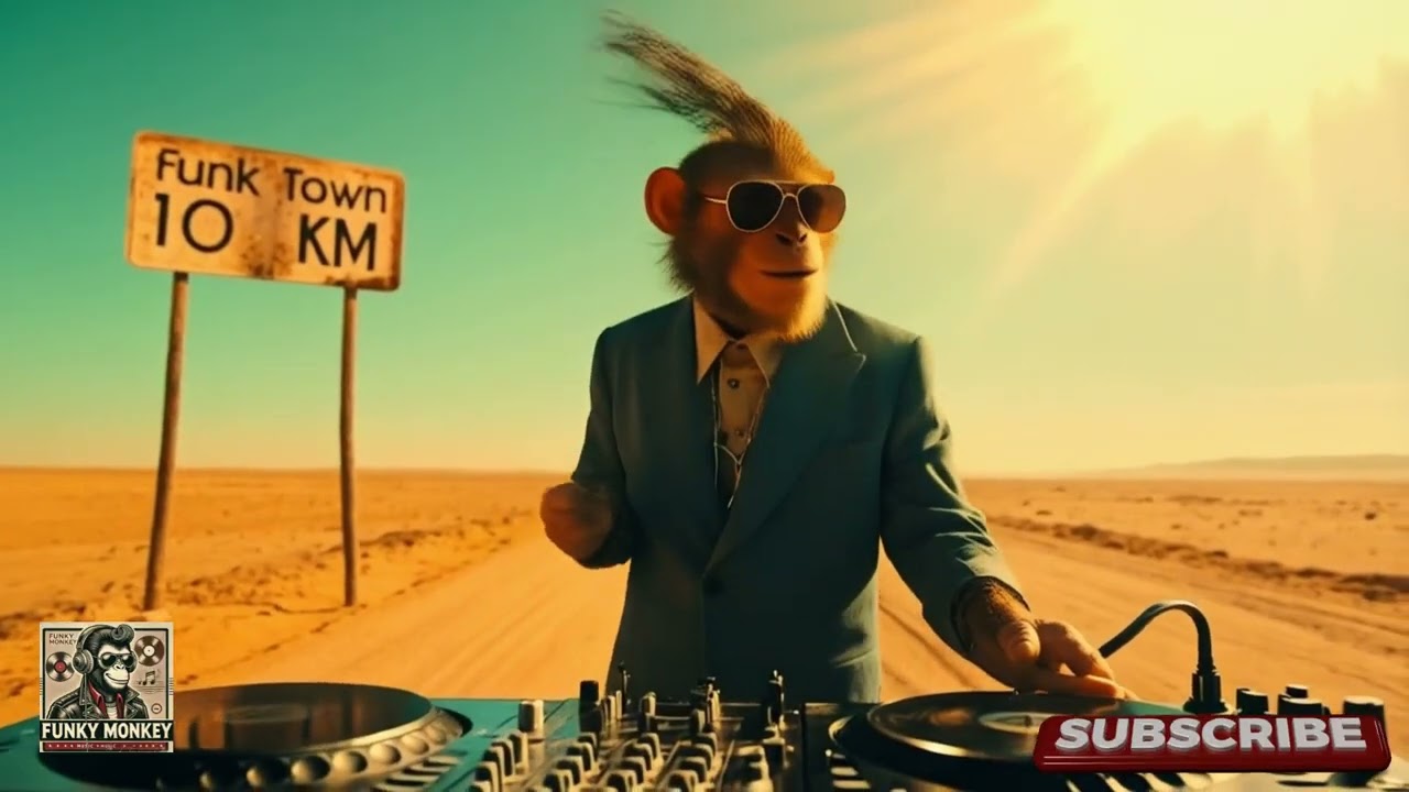 🎵 FUNK DETECTED: DJ Monkey on the Loose in the Desert 🐒💽