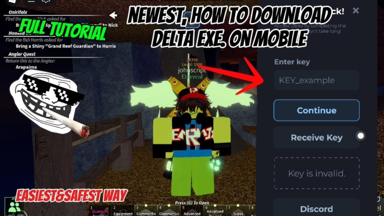 HOW TO GET DELTA EXECUTOR  [for mobile]