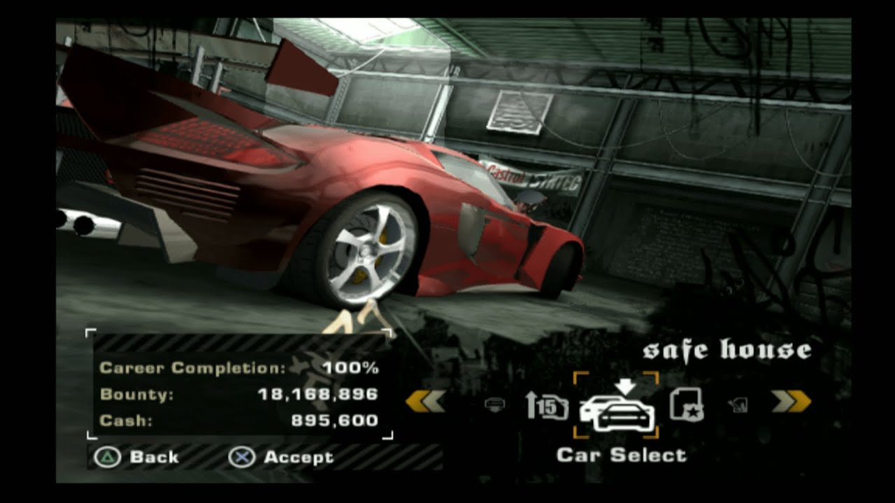 Need For Speed Most Wanted Black Edition 2005 PlayStation 2 | 100% Rap Sheet Attempt 4