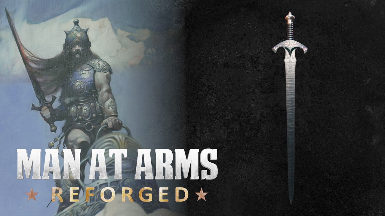 Silver Warrior - Frank Frazetta Museum - Man at Arms: Reforged