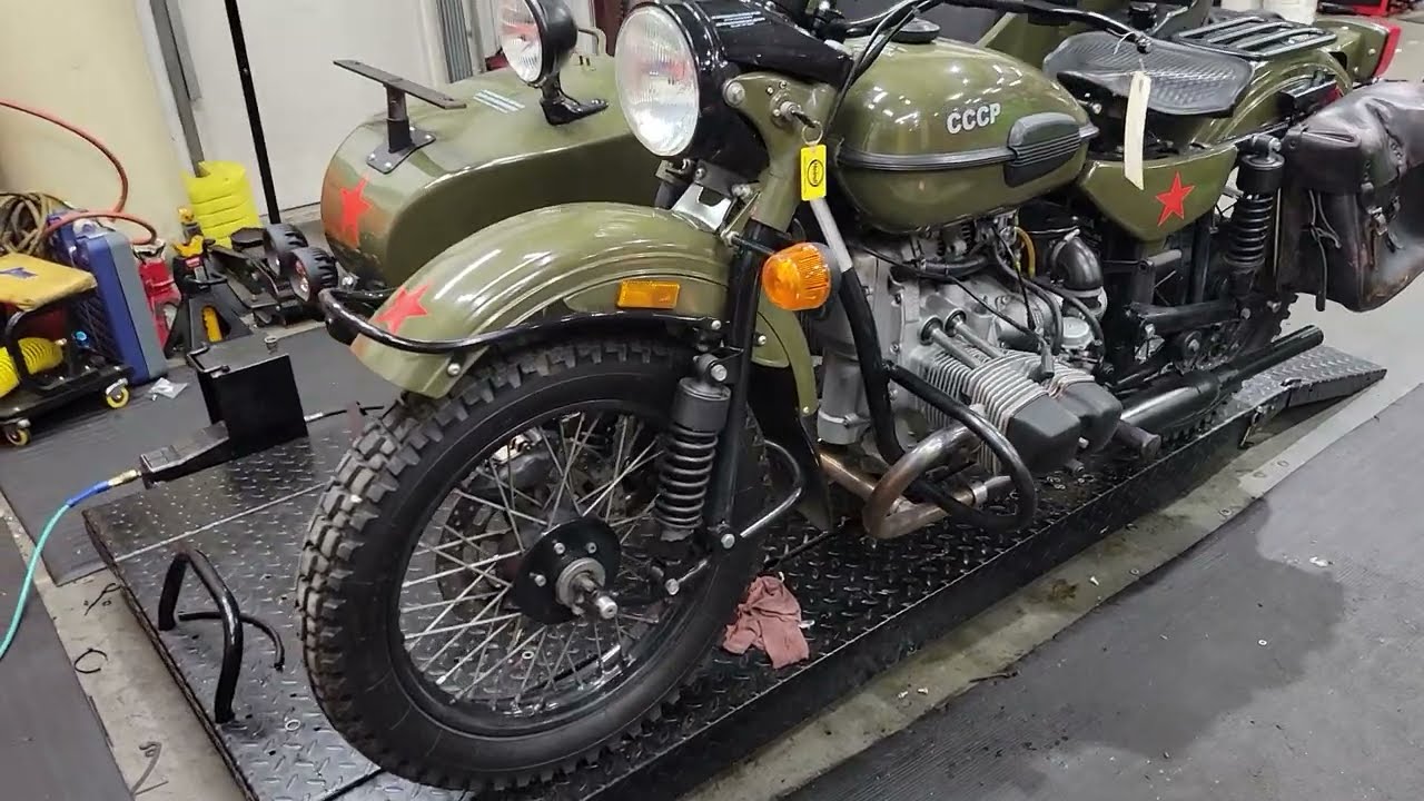 April 8, 2025 Ural Patrol Sidecar Motorcycle Carburetor Diagnosis