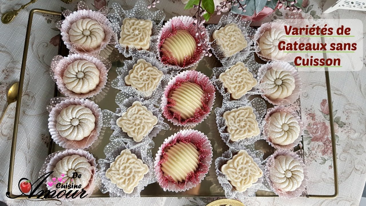 3 gateaux sans cuisson faciles, pour Eid el fitr