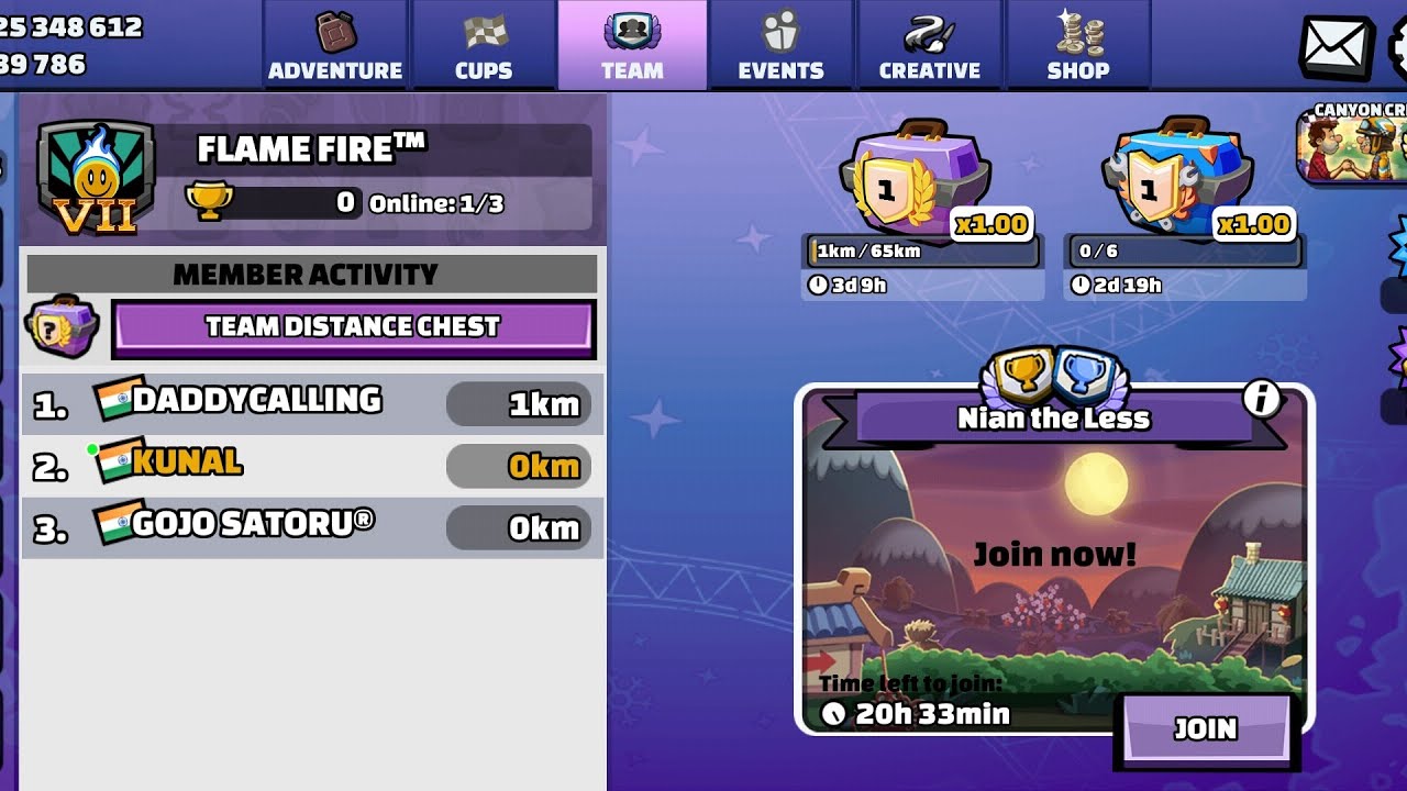 [FLAME FIRE™]  NEW TEAM JOIN NOW - Hill Climb Racing 2