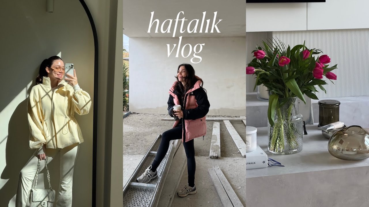 bu hafta çok alıngandım & ev inşaatinda zor süreci atlattık🤍✨ 