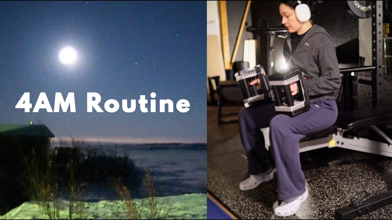 4AM Morning Routine | Ending the Year with Quiet Discipline