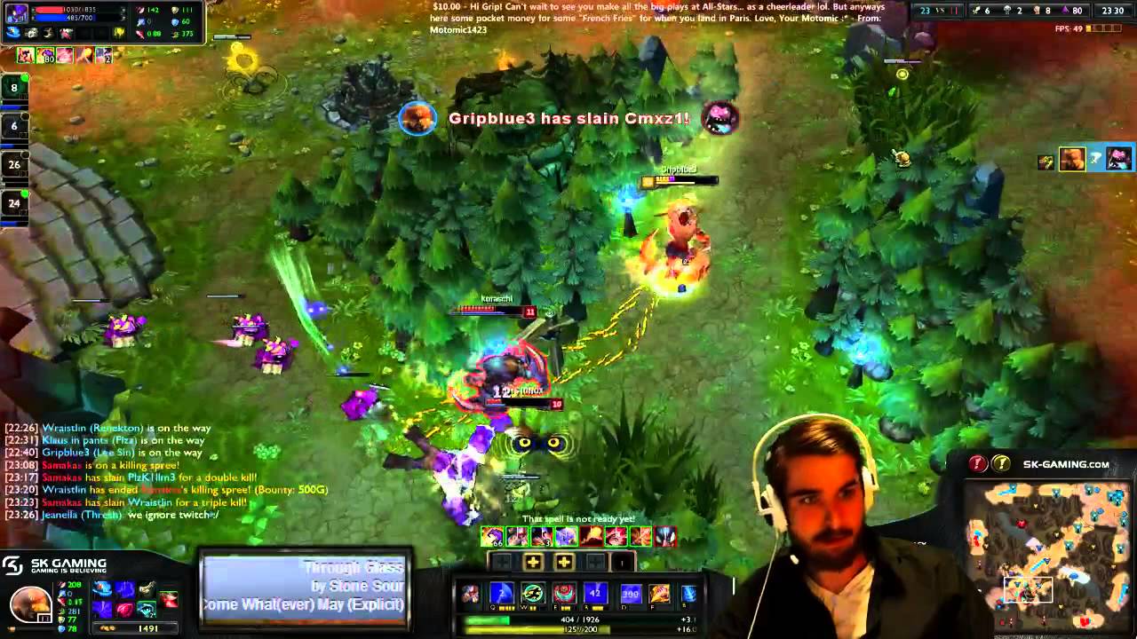 Lee Sin 1v3 - So close, yet so far.