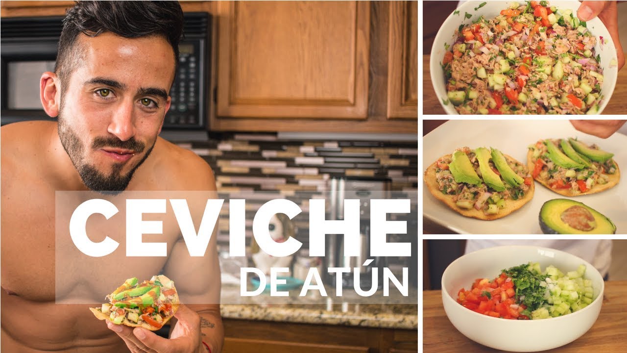 Ceviche de Atún || Receta Baja en Calorías  y Alta en Proteínas