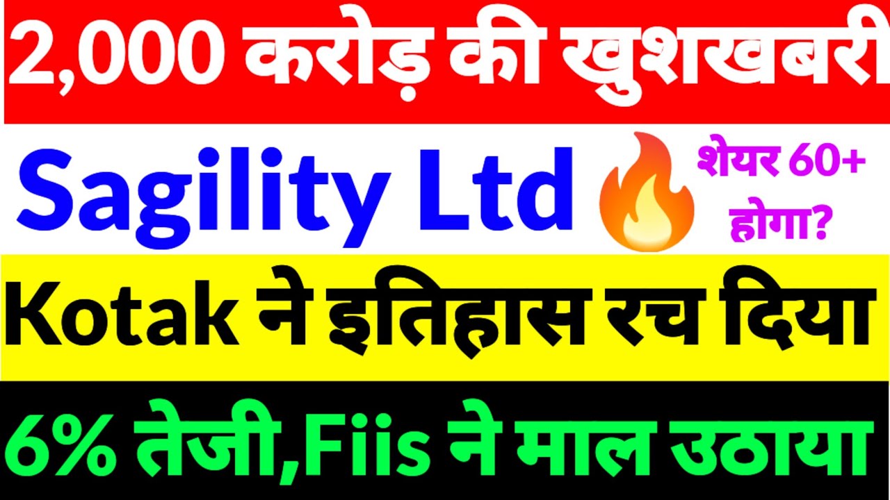 sagility share latest news,sagility india share news,sagility share news in Hindi,sagility ltd 2026