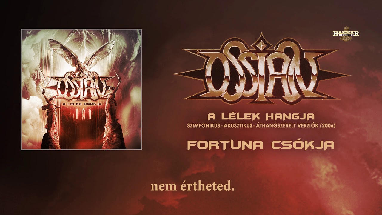 Ossian - Fortuna csókja (Akusztikus verzió 2006) (Hivatalos szöveges videó / Official lyric video)
