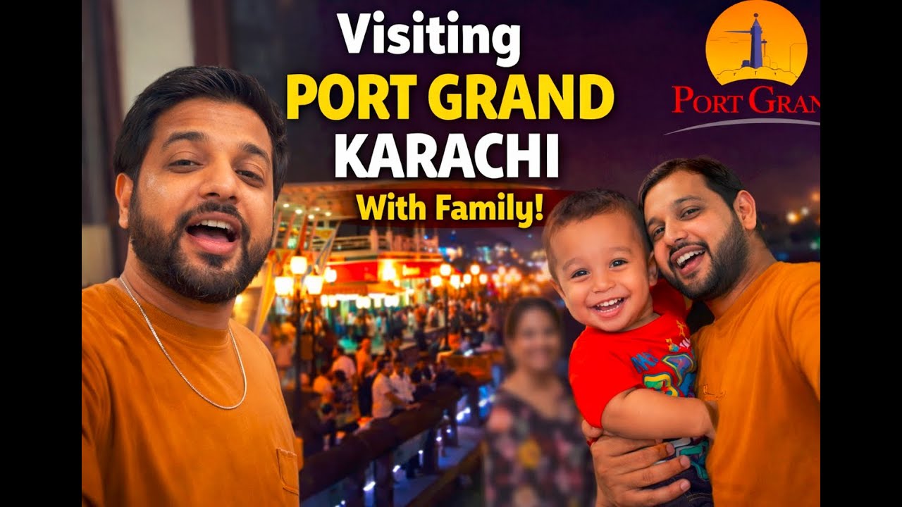 Family Fun at Port Grand Karachi | Night Vibes, Food & Memories ❤️