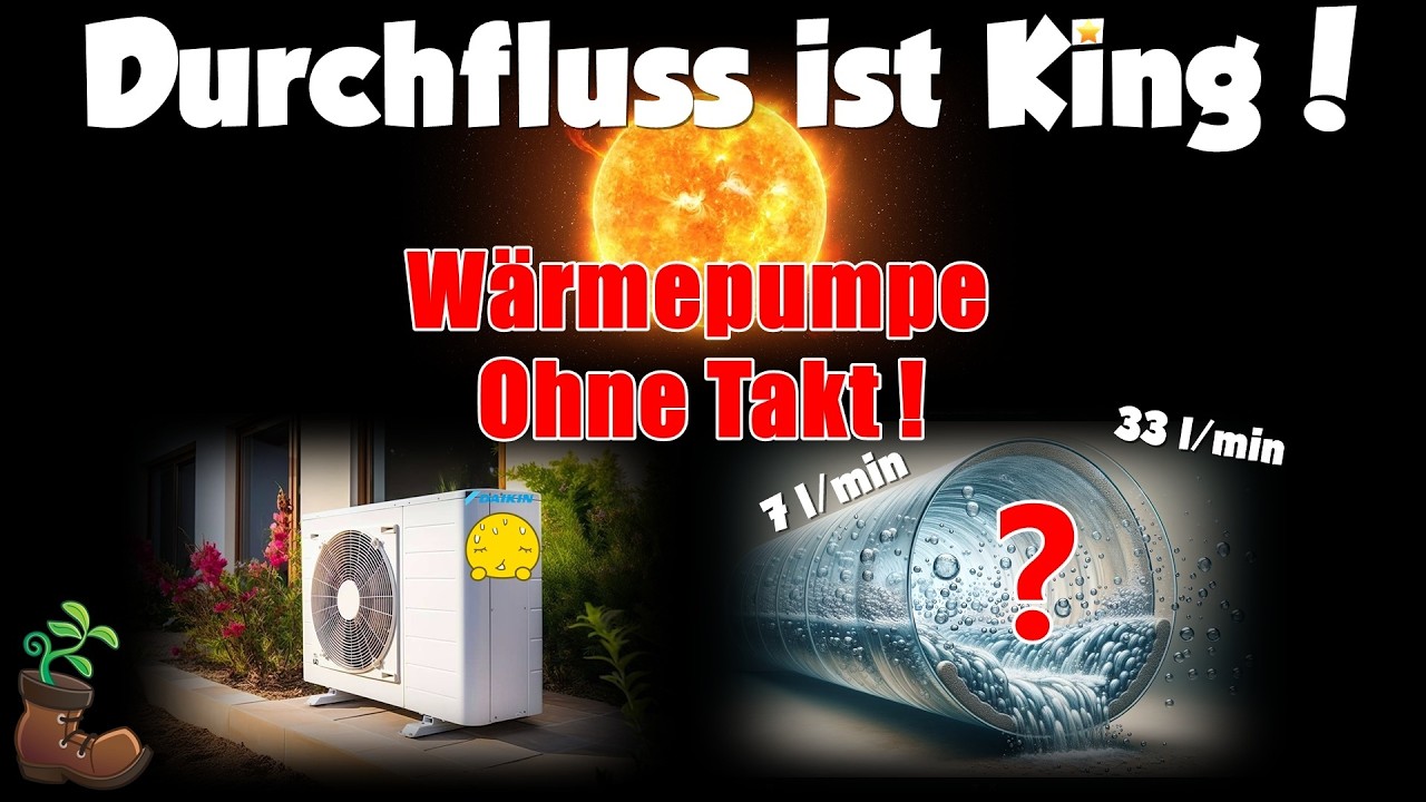 Wärmepumpen-Tuning: Warum Durchfluss wichtiger ist als die Heizkurve! #energiewende