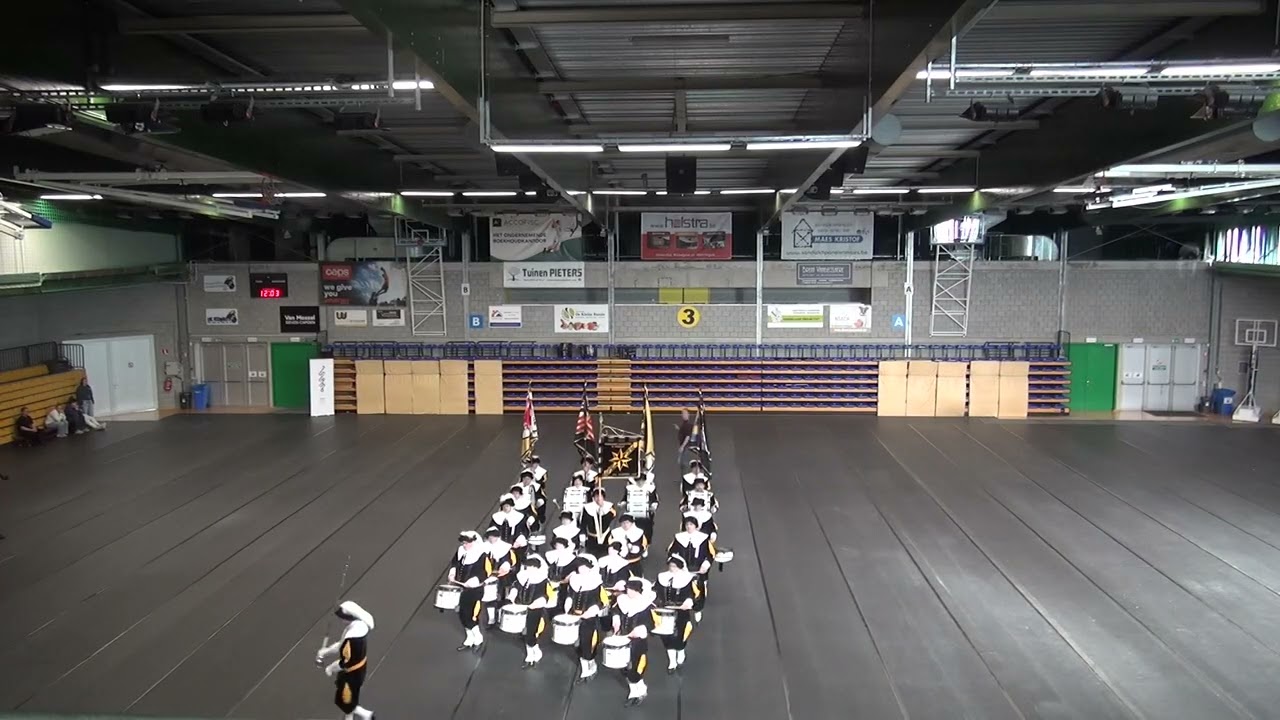 FUNFER VERSCUCH Drumband Sint Huibrechts Lille 2025 Marswedstrijd VLAMO Wevelgem