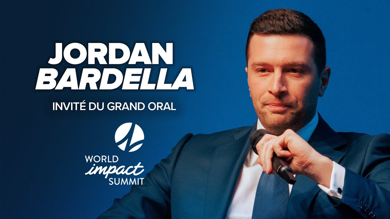 Jordan Bardella au World Impact Summit : « La question écologie n'appartient pas qu'à la gauche »