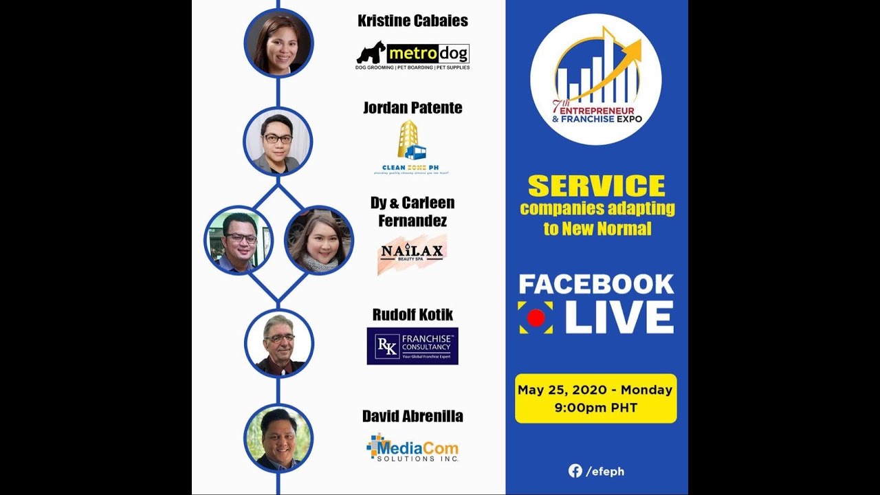 David Abrenilla of Mediacom Solutions interviews Kristine Cabaies and other business owners
