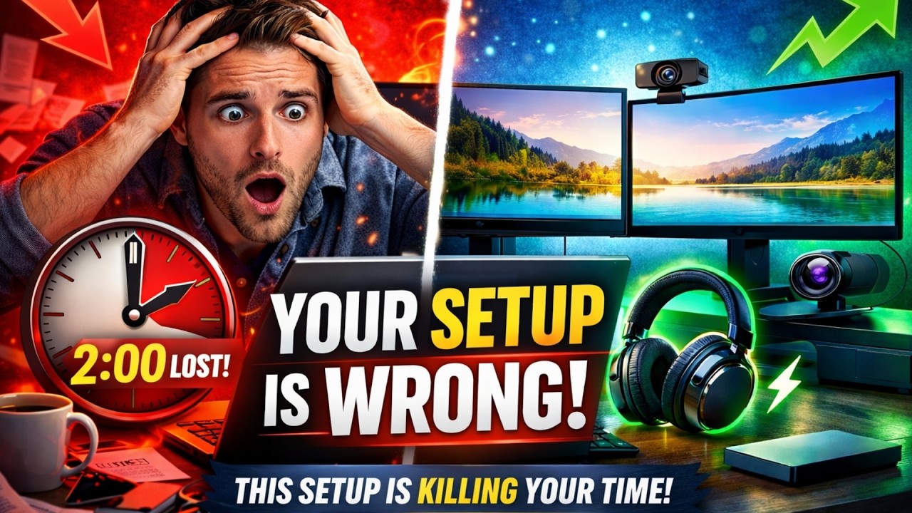 Your Setup Is WRONG! 9 Work From Home Gadgets That Save 2 Hours Every Day (2026)