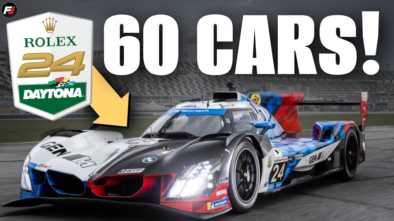 Все 60 автомобилей на гонке Rolex 24 в Дайтоне 2026: объяснение.