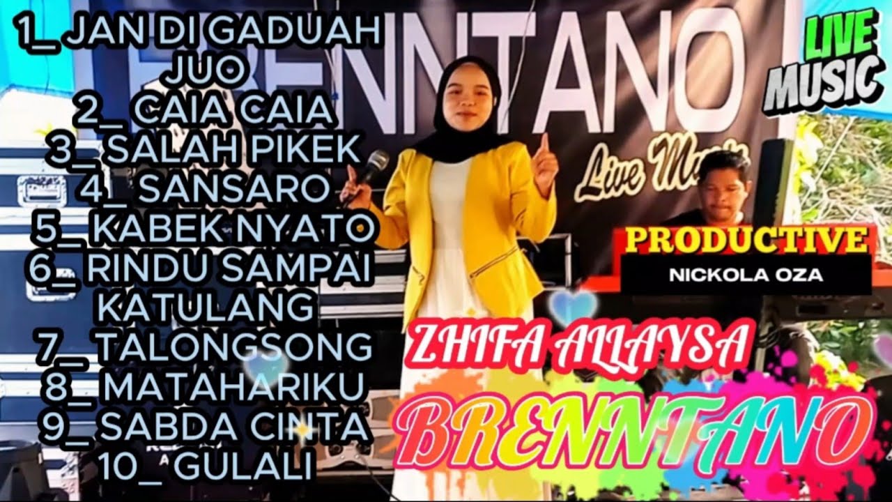 DENDANG MINANG & LAGU MINANG LAMO - NONSTOP | KOLEKSI LAGU ZHIFA ALLAYSA - ORGEN TUNGGAL -LIVE MUSIC