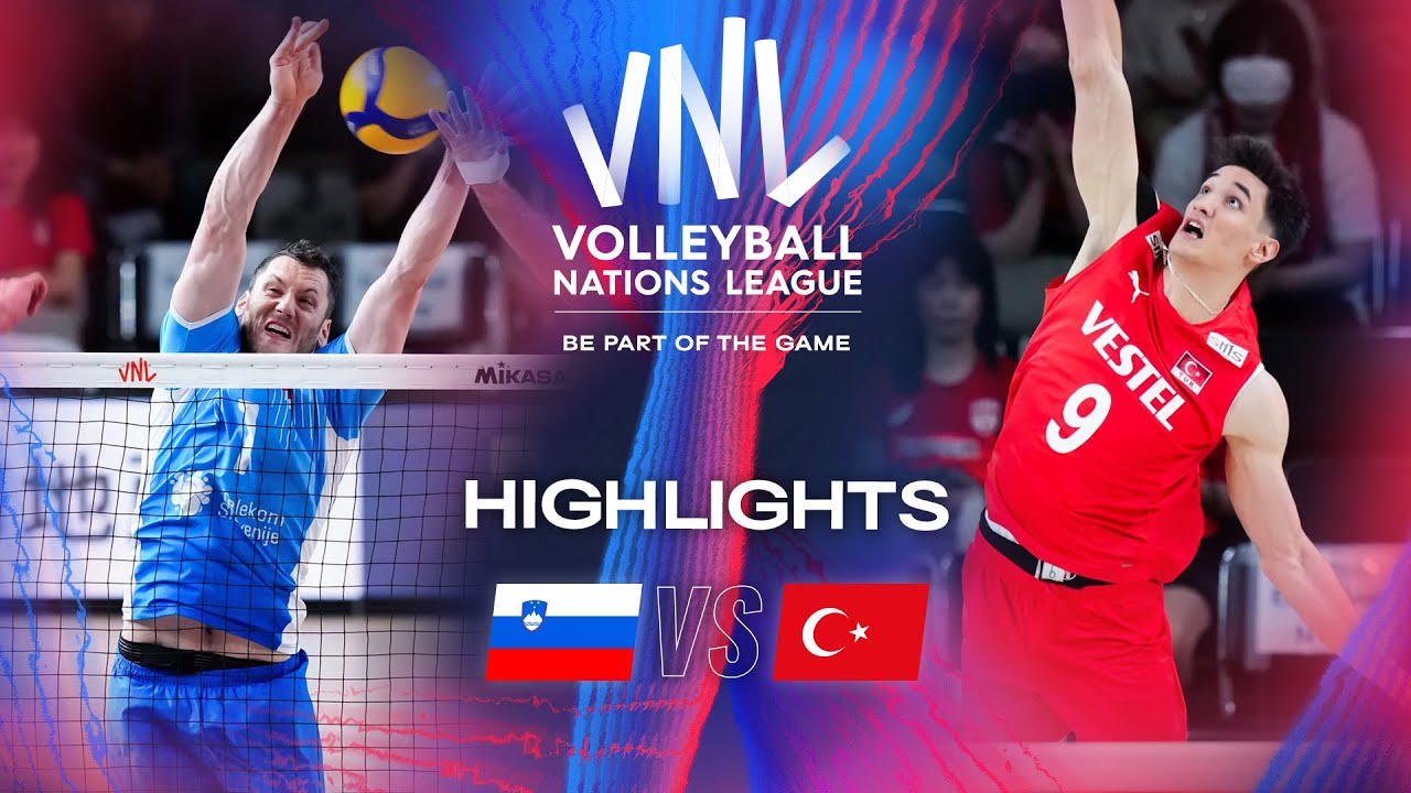 🇸🇮 SLO vs. 🇹🇷 TUR - Highlights | Week 2 | Men's VNL 2024