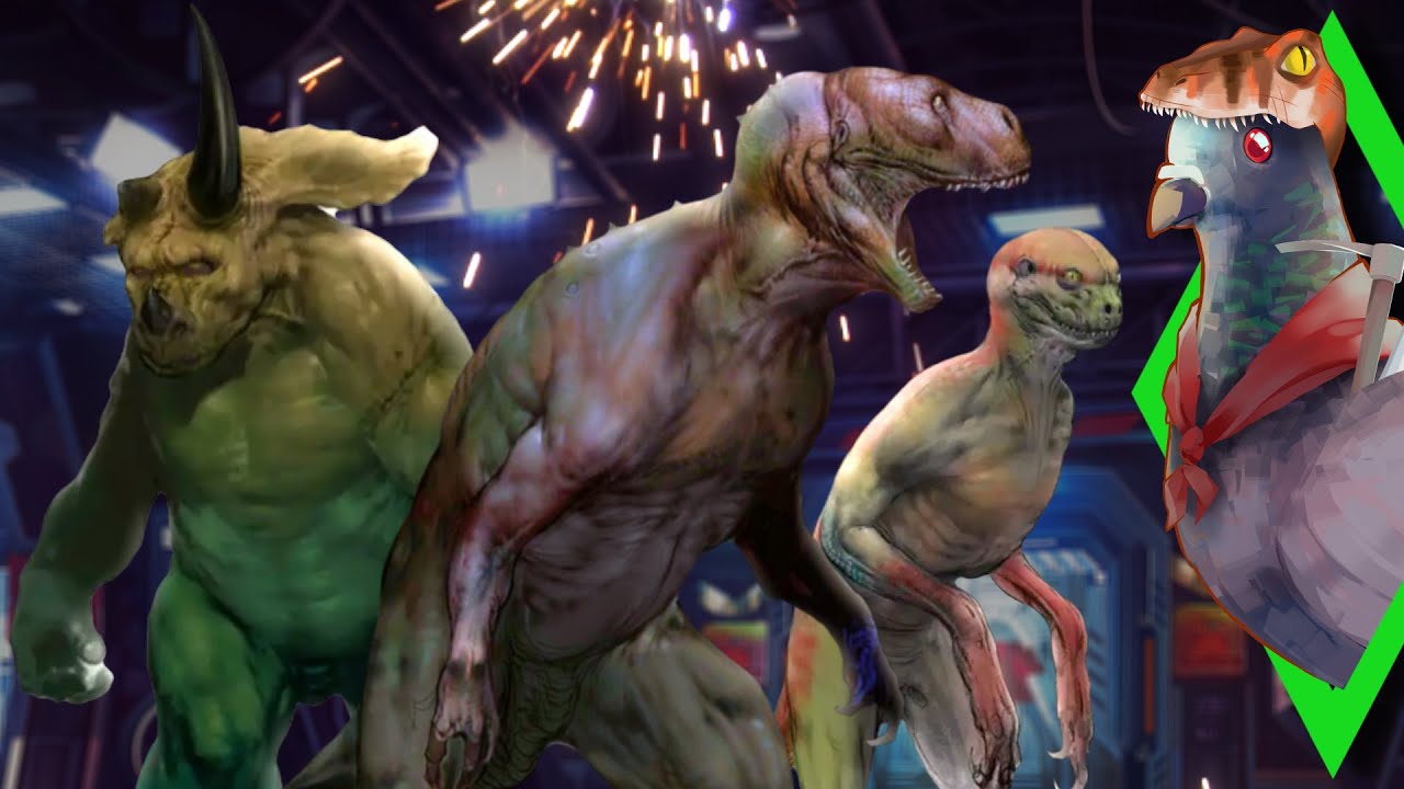 Os Dinossauros Híbridos com Humanos! | Jurassic Park – Arquivossauro