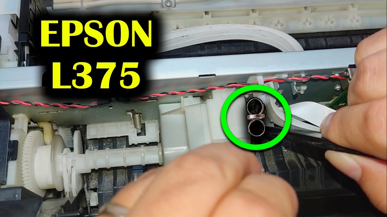 ✅ Desarmar Epson L375 ➖ Sensor de hojas suelto ➖ Se atoran las hojas ⭐⭐⭐⭐⭐