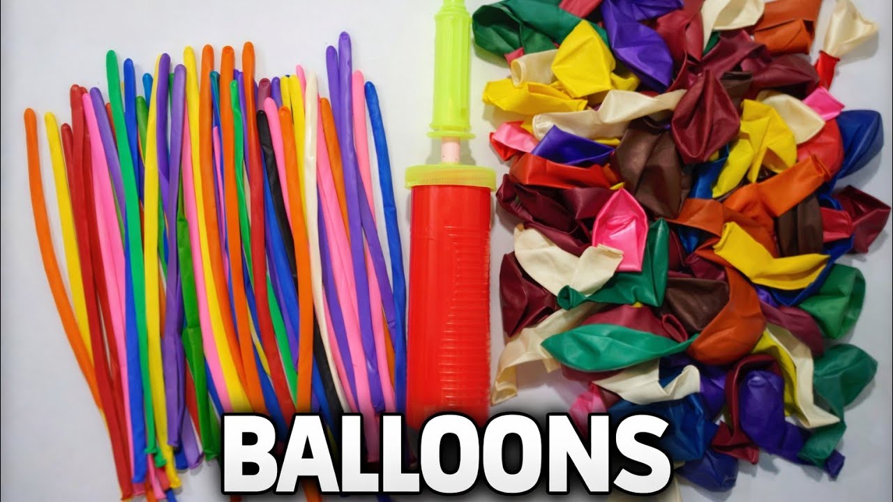 100+ Balloons Pumping & Sorting 🎨 | Relaxing ASMR Sounds