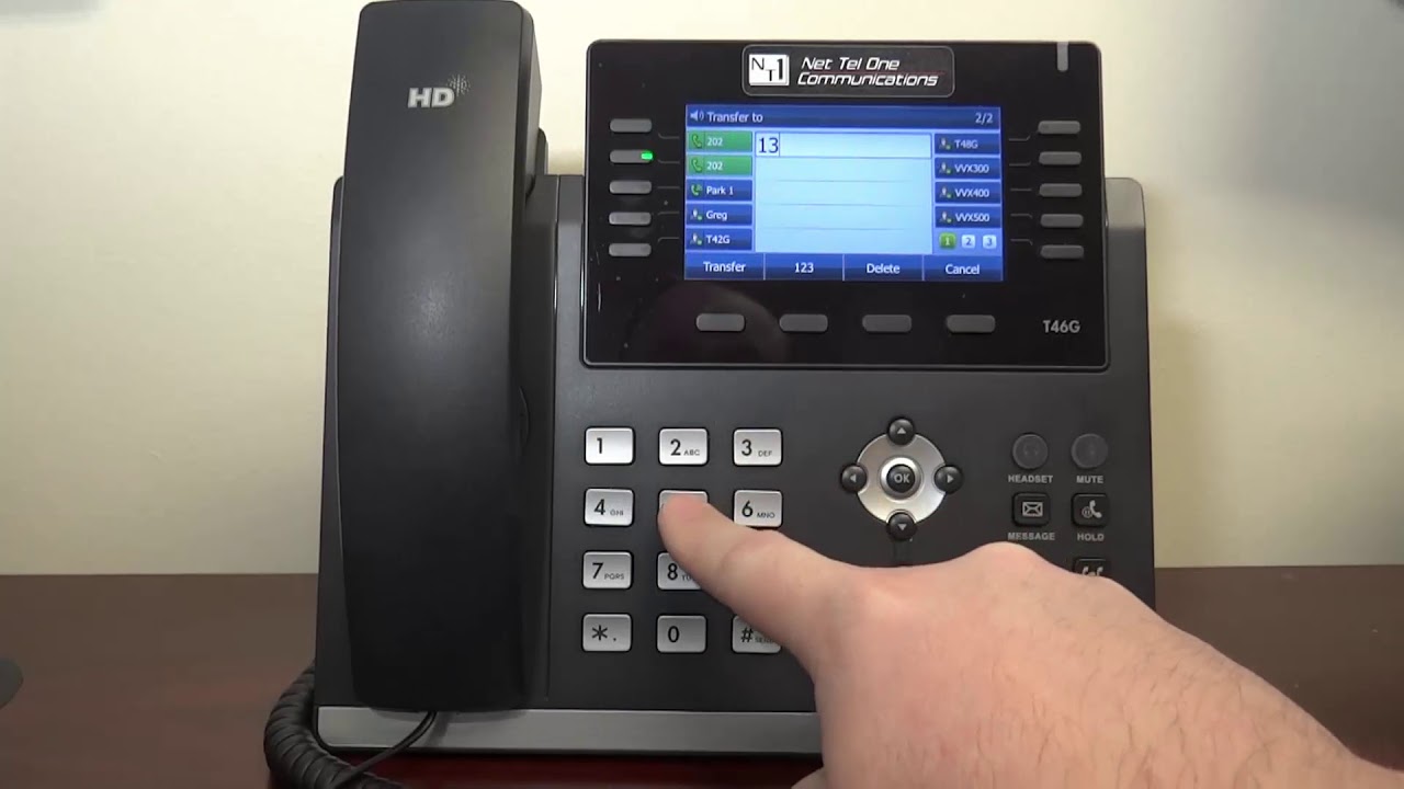 Yealink T46 Transfer Feature