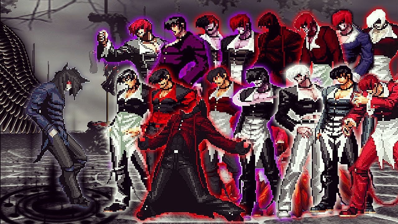 [KOF Mugen] Remus Vs 16 Ultimate Iori Yagami Team | 1 Vs 16