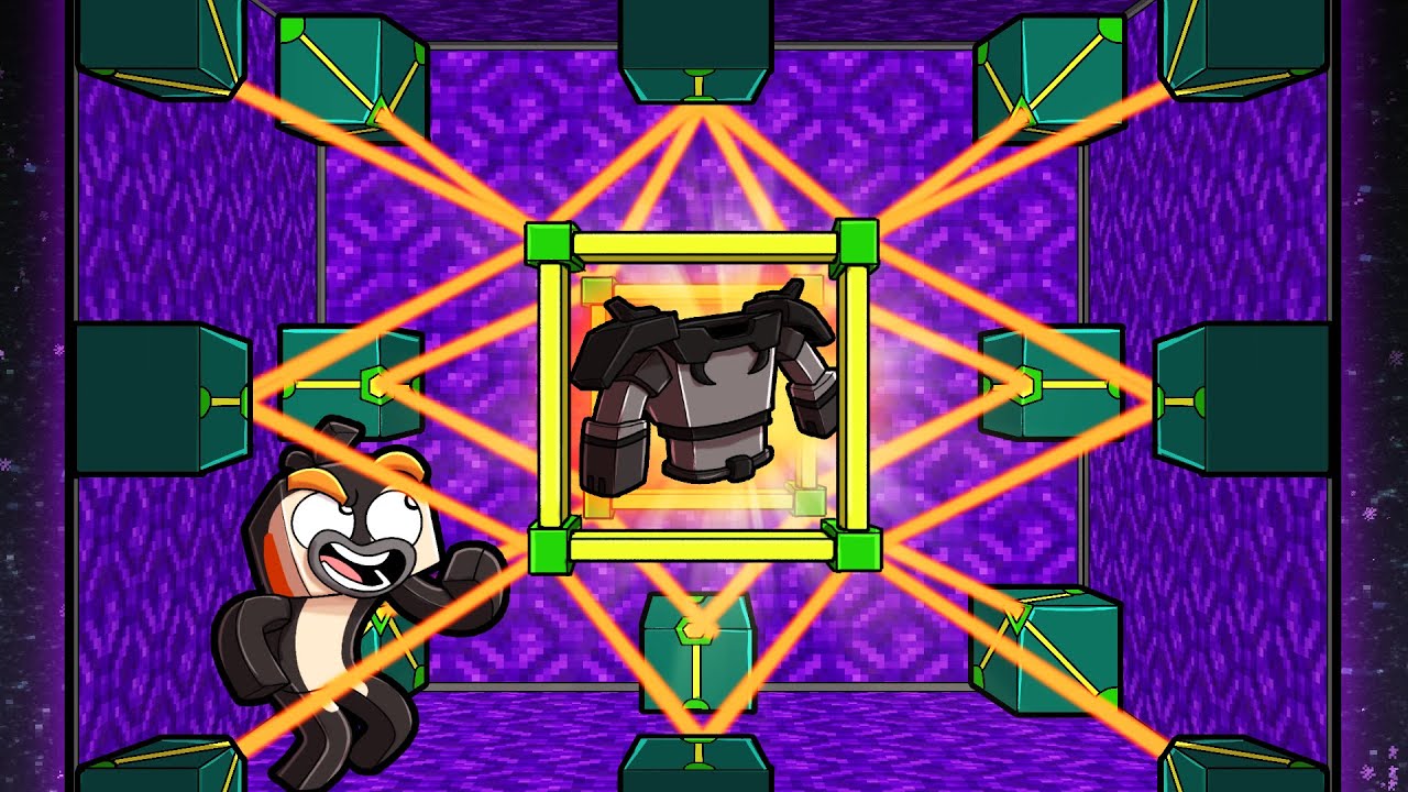 How to Survive ONE BLOCK Dimension! (Scramble HARDCORE)