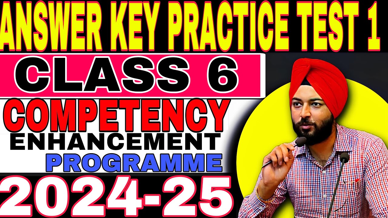Class 6th Competency Test @DEEP THECHEMIST