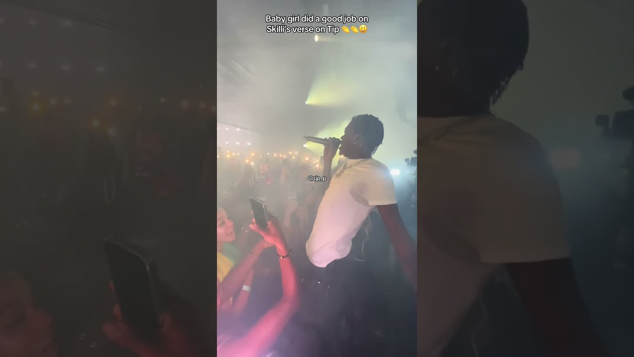 Skillibeng and this fan had fun at City Splash🔥🇬🇧 #shorts #skillibeng #dancehall #london #uk