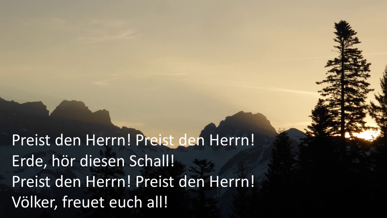 O Gott dir sei Ehre